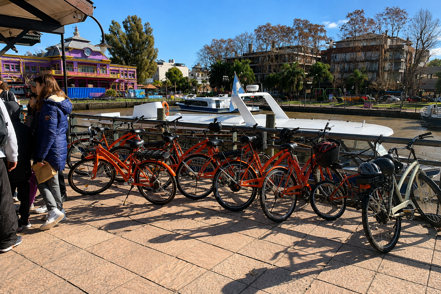 El Tigre y su Delta en bicicleta